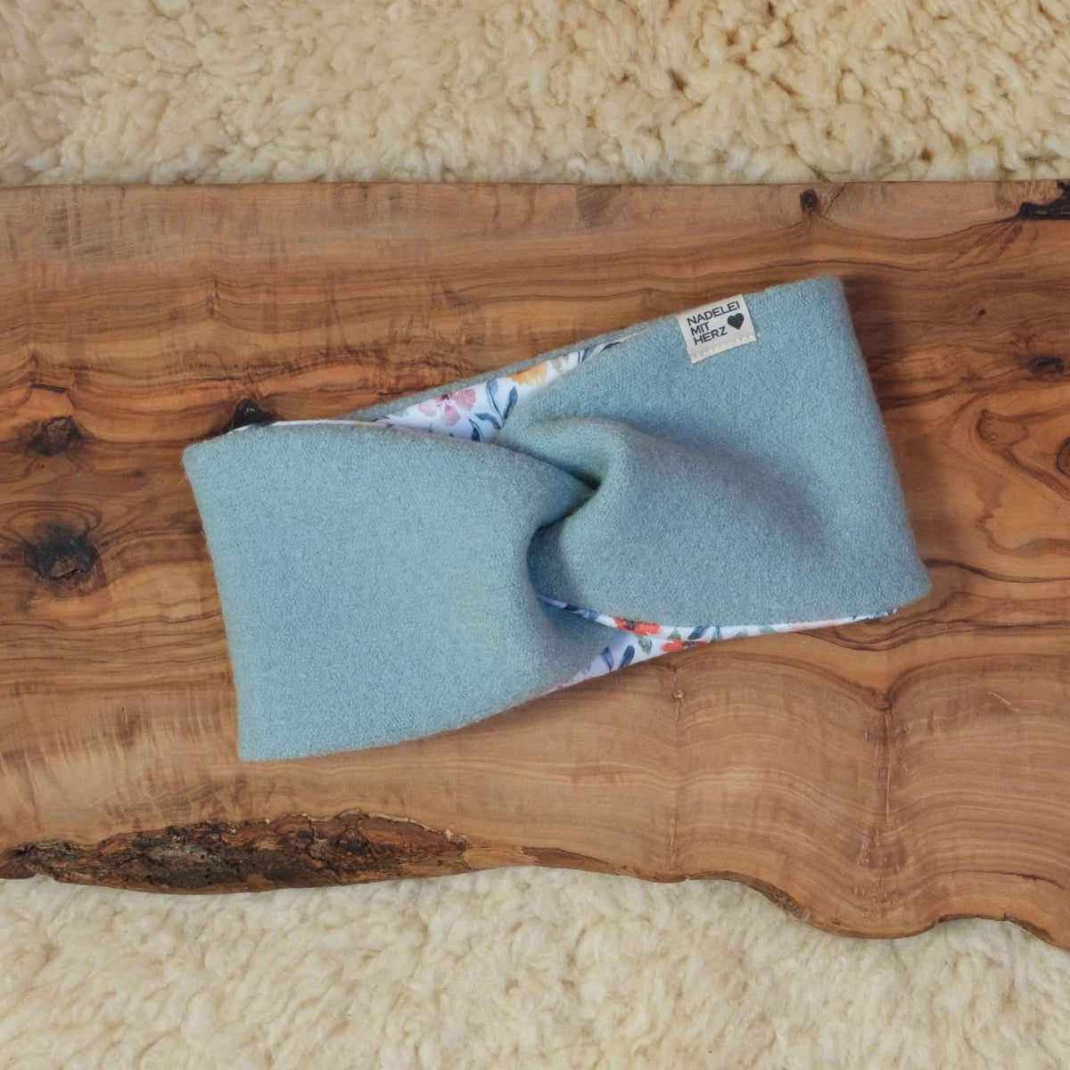 Wollwalk Knotenstirnband